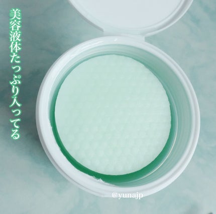 ティーツリーカーミングエッセンスパッド/MEDIHEAL/トナーパッドを使ったクチコミ(2枚目)