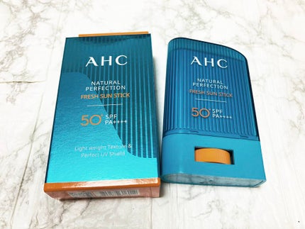 ナチュラルパーフェクションフレッシュサンスティック/AHC/日焼け止めスティックを使ったクチコミ(1枚目)