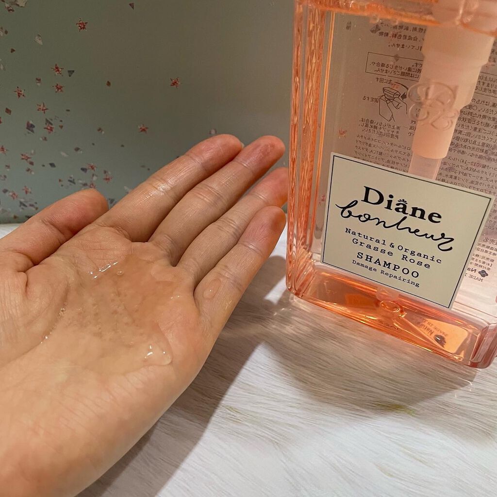 グラースローズの香り/シャンプー&トリートメント/ダイアン/市販シャンプーを使ったクチコミ(2枚目)