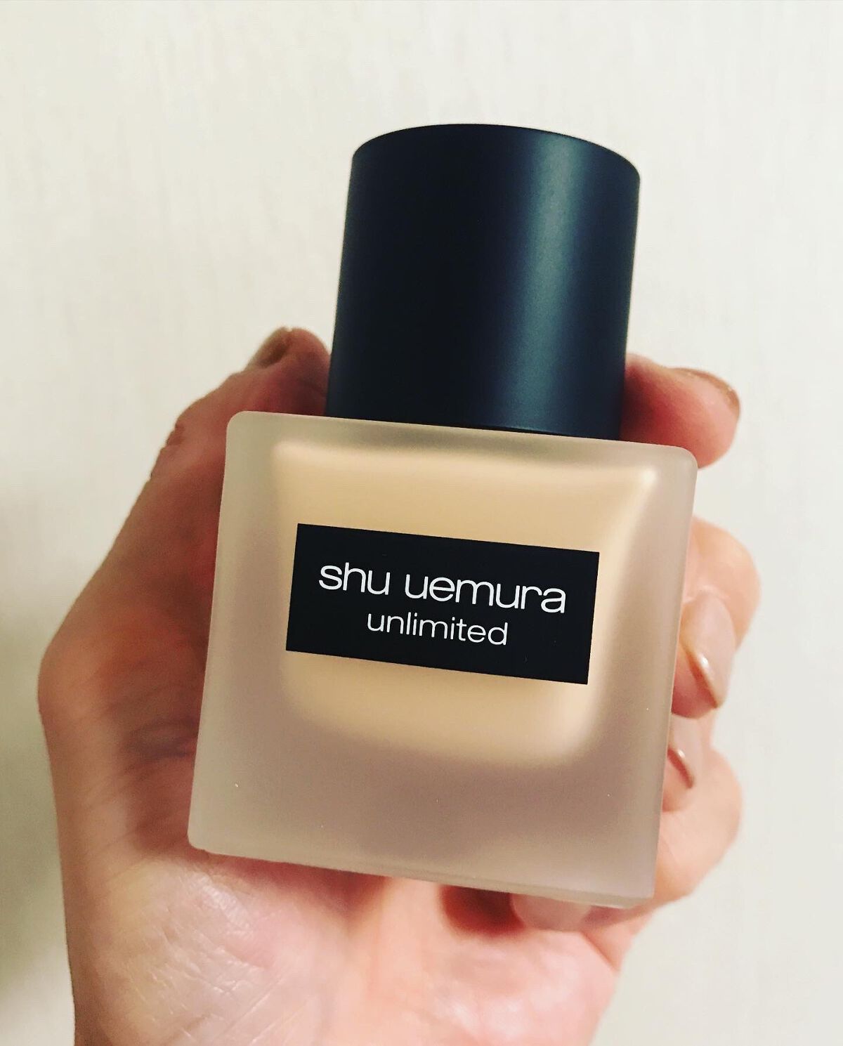 （旧）アンリミテッド ラスティング フルイド/shu uemura/リキッドファンデーションを使ったクチコミ（1枚目）