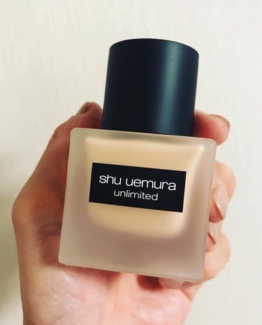 アンリミテッド ラスティング フルイド/shu uemura/リキッドファンデーションを使ったクチコミ（1枚目）