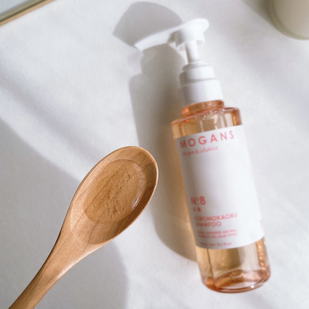 ノンシリコン アミノ酸 シャンプー/コンディショナー 衣薫（ころもかおる）/MOGANS/市販シャンプーを使ったクチコミ（3枚目）