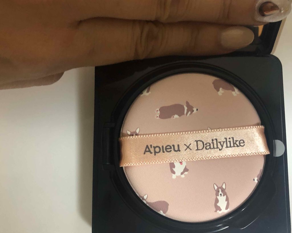 ワンダー テンションパクト/A’pieu/クッションファンデーションを使ったクチコミ（2枚目）