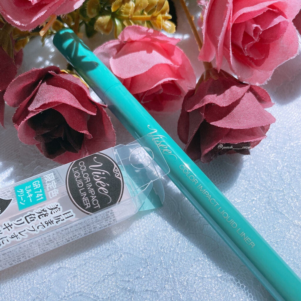 カラーインパクト リキッドライナー/Visée/リキッドアイライナーを使ったクチコミ(3枚目)