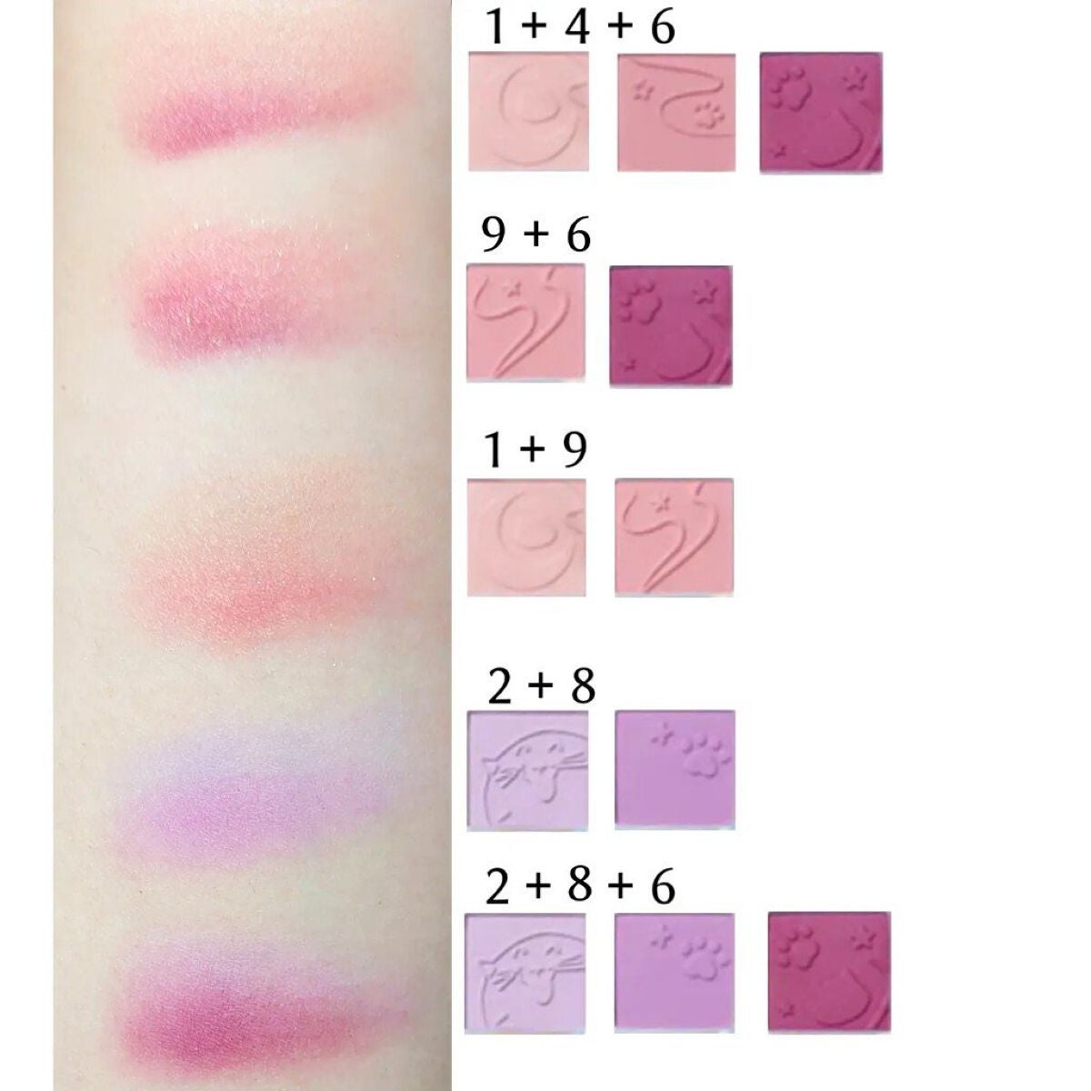 クォーツ 9色アイシャドウパレット(ドリームランドアイシャドウ)/ZEESEA/アイシャドウパレットを使ったクチコミ(5枚目)