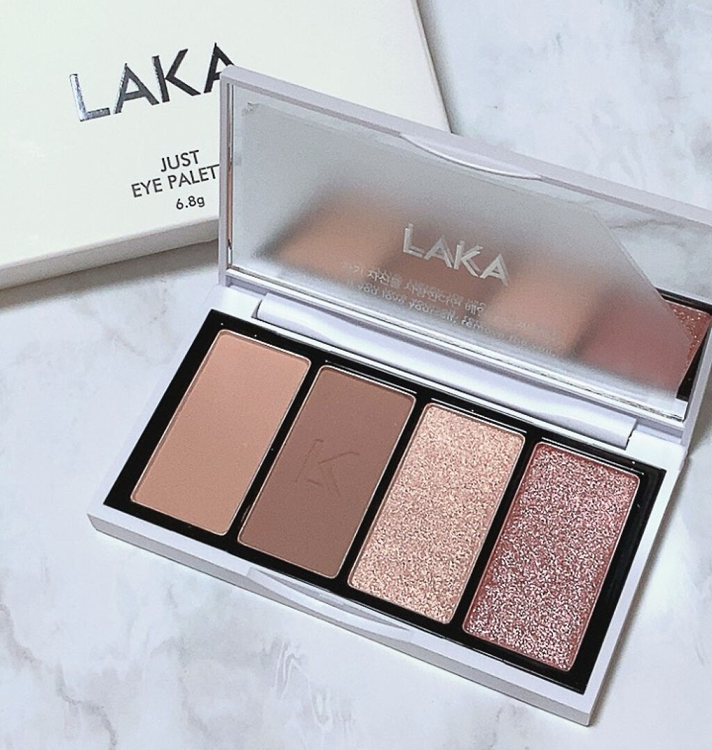 ジャストアイパレット/Laka/アイシャドウパレットを使ったクチコミ（3枚目）