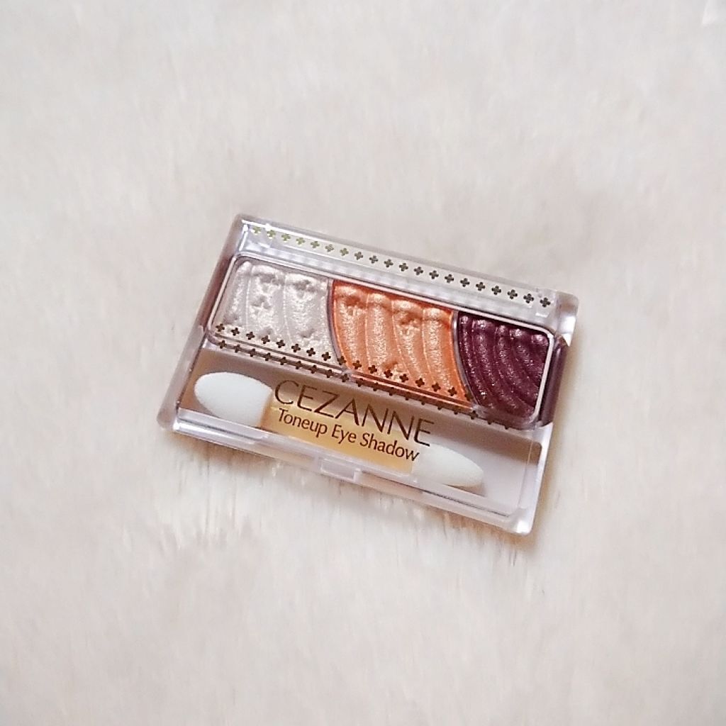 トーンアップアイシャドウ/CEZANNE/アイシャドウパレットを使ったクチコミ(1枚目)
