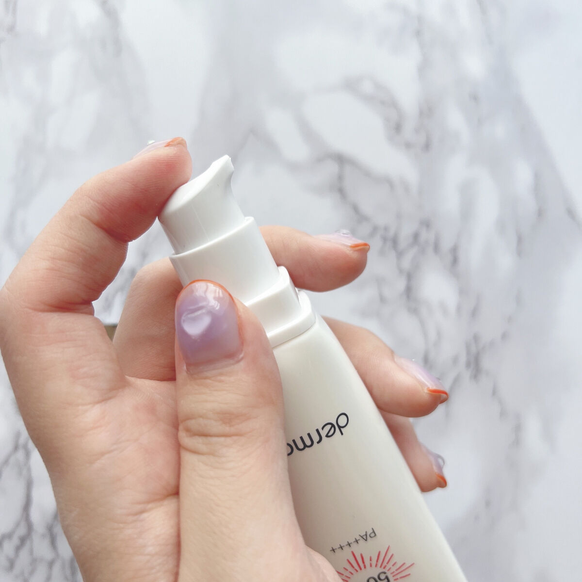 サンクリーム＋/ DermaJ/日焼け止めクリームを使ったクチコミ（3枚目）