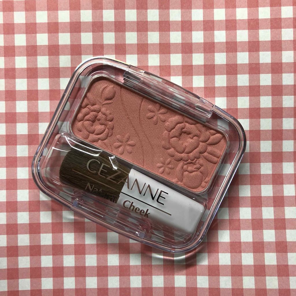 ナチュラル チークN/CEZANNE/パウダーチークを使ったクチコミ(1枚目)