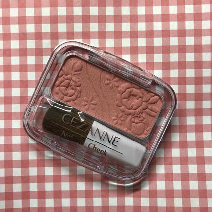 ナチュラル チークN/CEZANNE/パウダーチークを使ったクチコミ(1枚目)