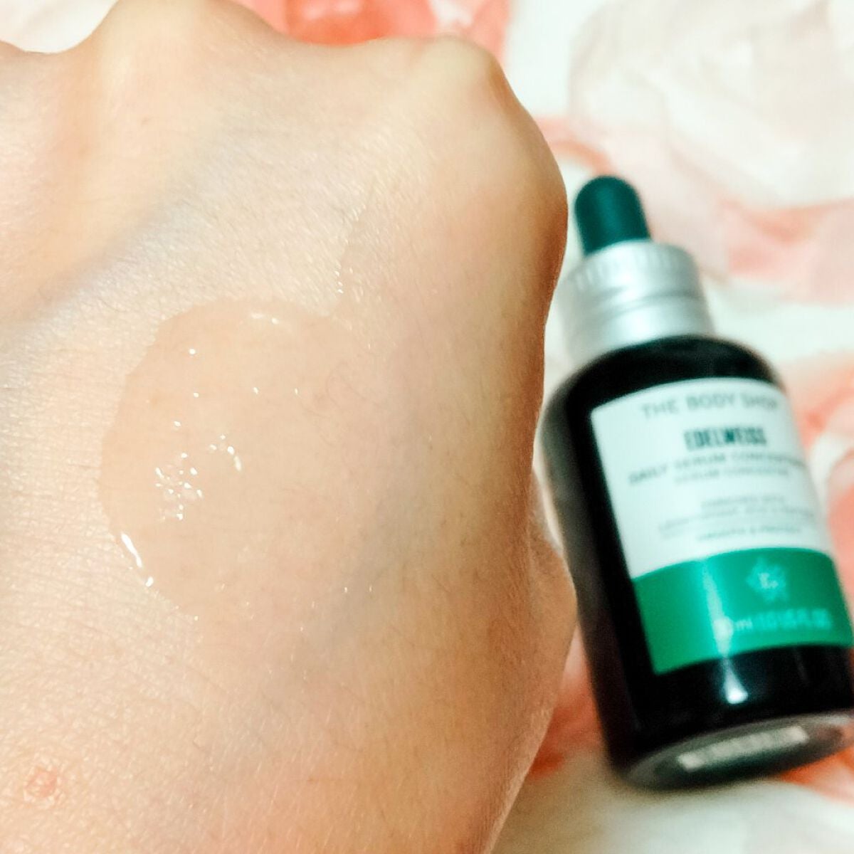 EDW コンセントレート セラム/THE BODY SHOP/美容液を使ったクチコミ(4枚目)