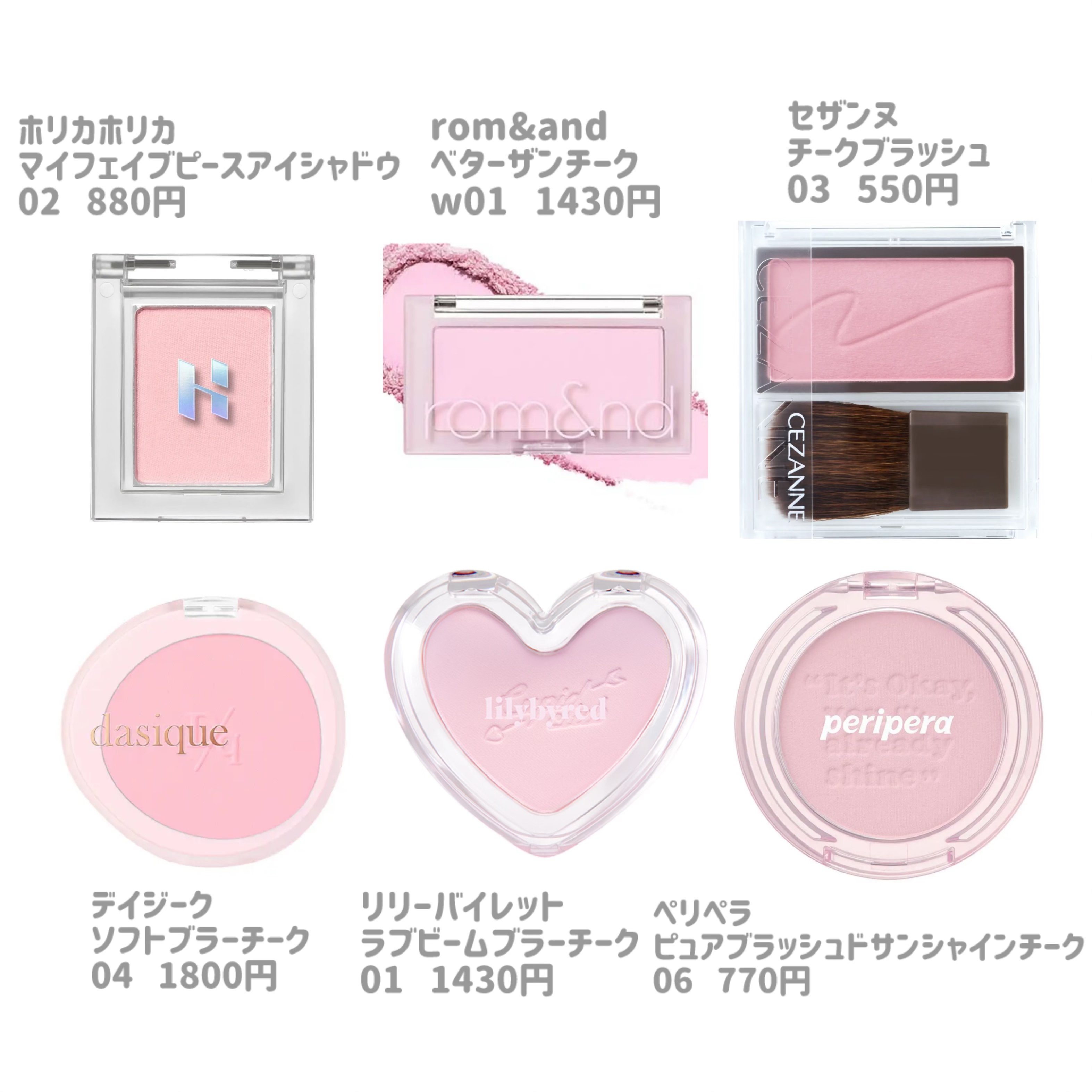 チークブラッシュ/CEZANNE/パウダーチークを使ったクチコミ（2枚目）