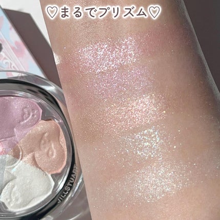 ブルーム ミックスハイライト コンパクト/JILL STUART/パウダーハイライトを使ったクチコミ(4枚目)