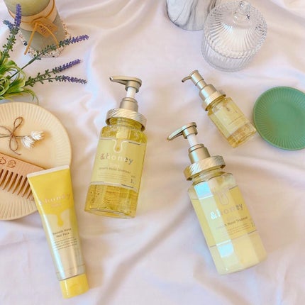 シルキー スムースモイスチャー ヘアオイル 3.0/&honey/ヘアオイルを使ったクチコミ(5枚目)