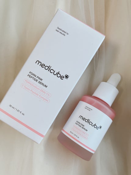 PDRNピンクアンプル PDRN 10,000ppm配合/MEDICUBE/美容液を使ったクチコミ(1枚目)