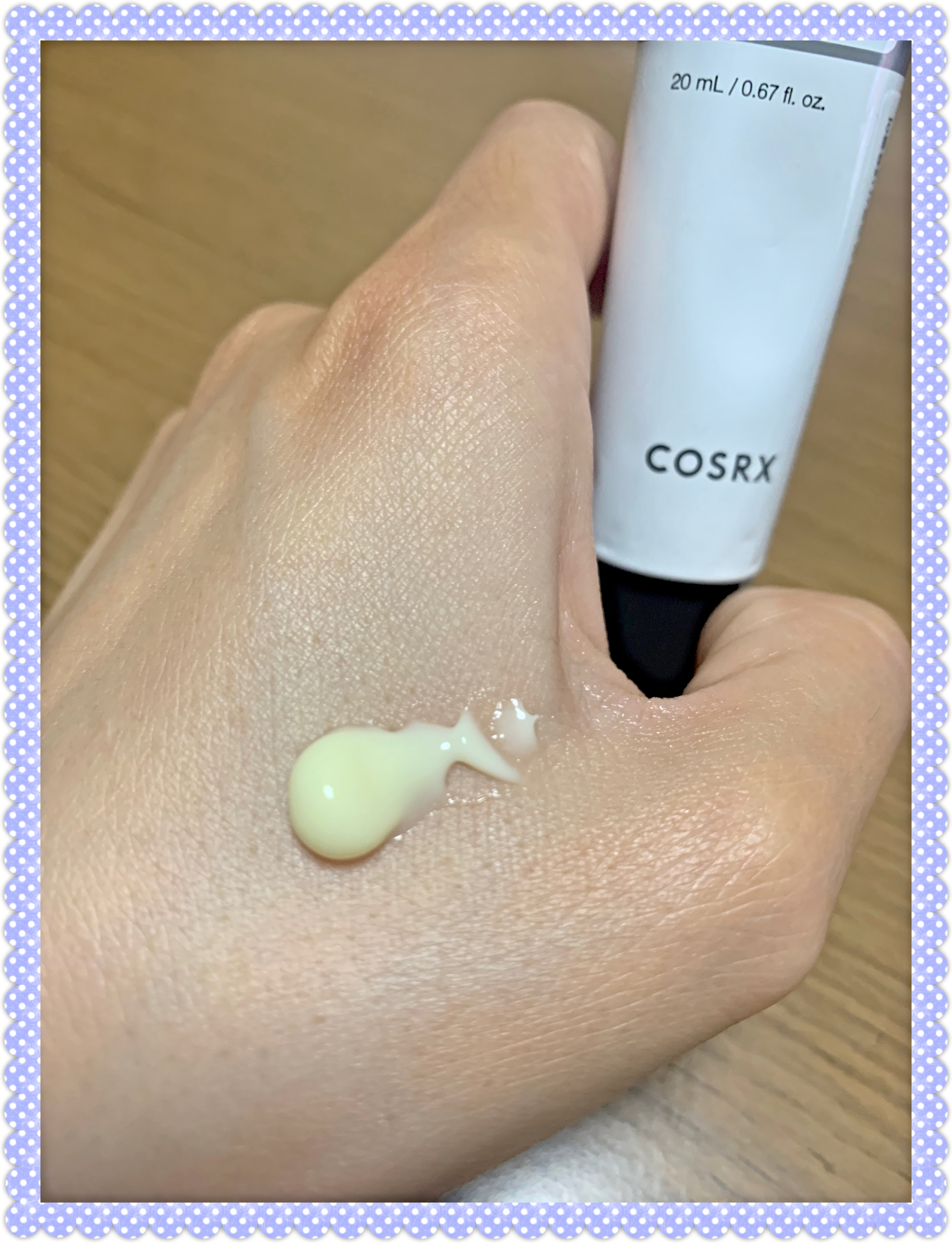 RXザ・レチノール0.1クリーム/COSRX/フェイスクリームを使ったクチコミ（2枚目）