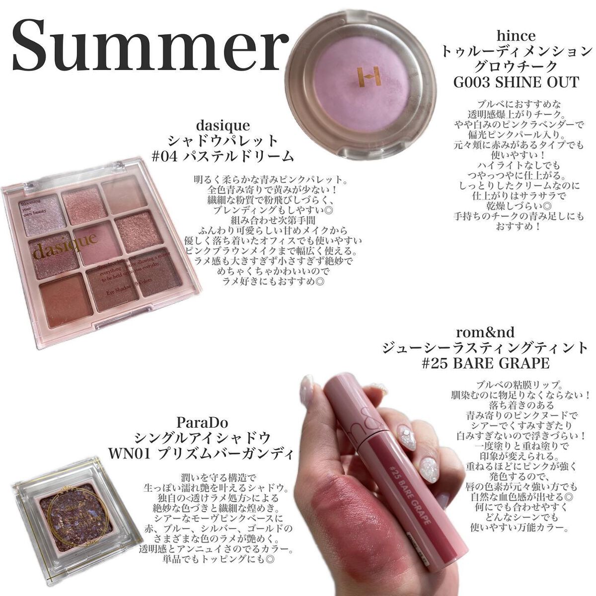 グロウフルールチークス/キャンメイク/パウダーチークを使ったクチコミ（3枚目）