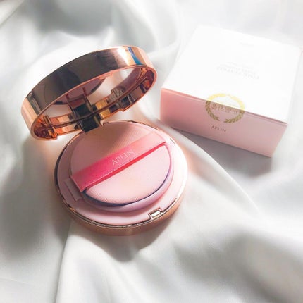 ピンクティーツリーカバークッション/APLIN/クッションファンデーションを使ったクチコミ(3枚目)