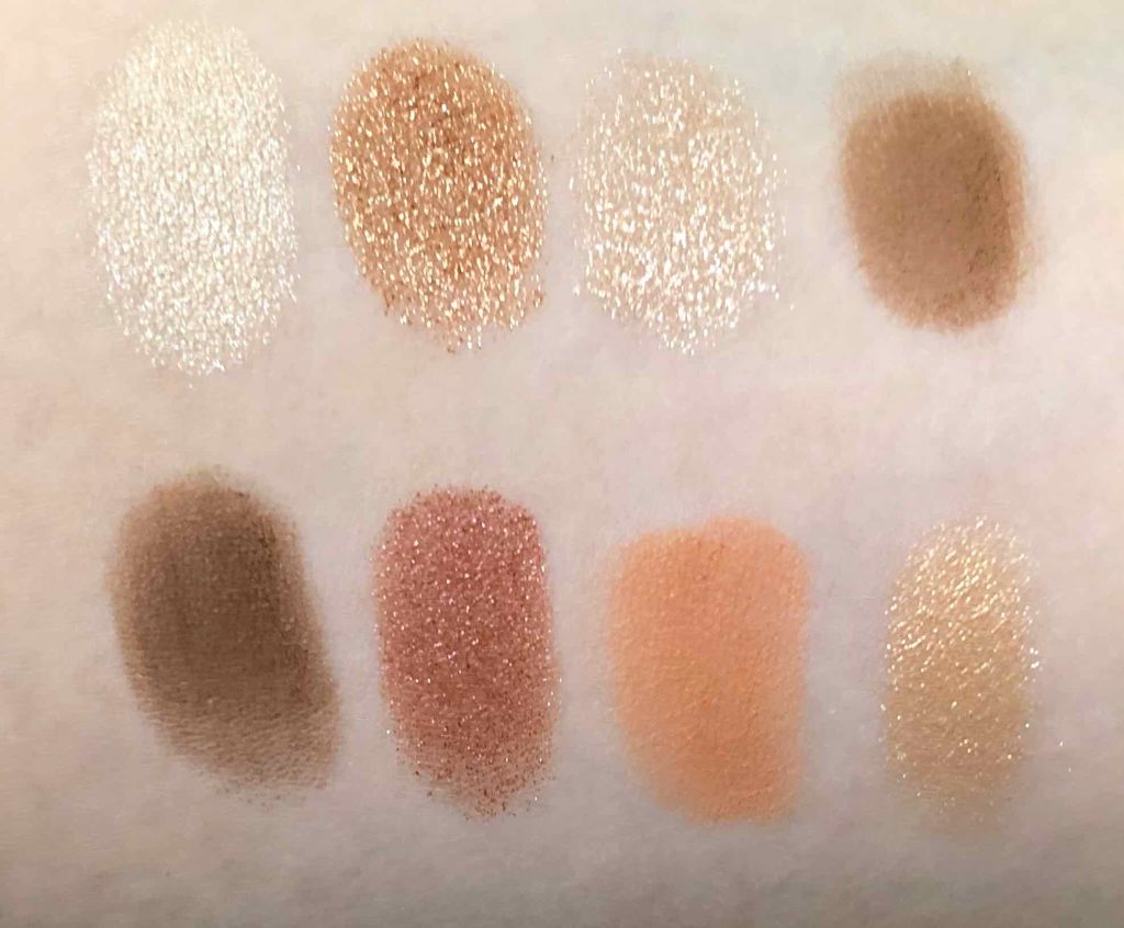 ミニチョコレートアイシャドウパレット ヌード/MAKEUP REVOLUTION/アイシャドウパレットを使ったクチコミ（3枚目）