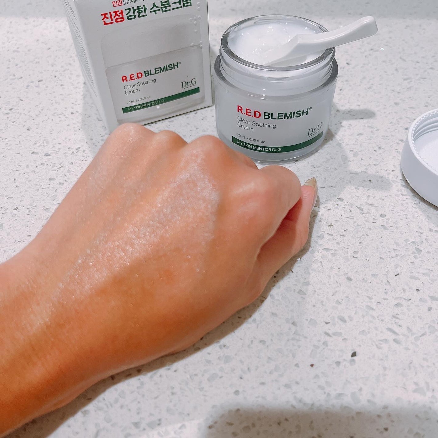 レッドブレミッシュ クリアスージングクリーム/Dr.G/フェイスクリームを使ったクチコミ(8枚目)