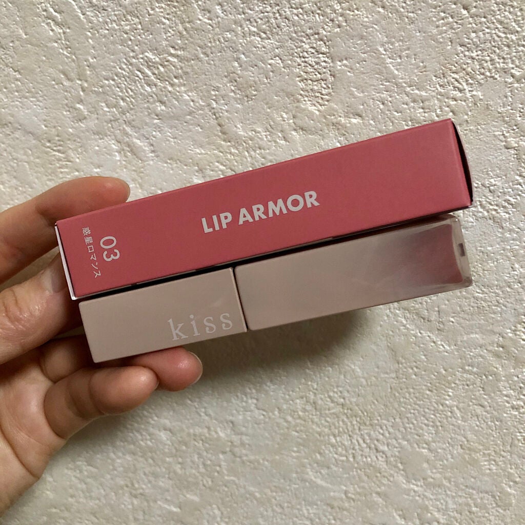 リップアーマー/KiSS/口紅を使ったクチコミ(2枚目)