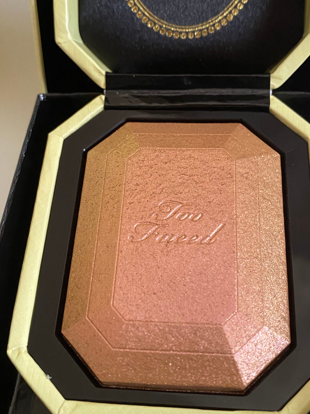 ダイヤモンドライト マルチユース ハイライター/Too Faced/パウダーハイライトを使ったクチコミ(2枚目)