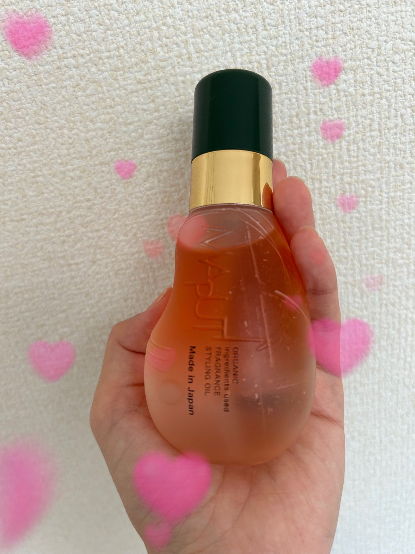 オーガニックフレグランススタイリングオイル MAPUTI/MAPUTI/ヘアオイルを使ったクチコミ(1枚目)