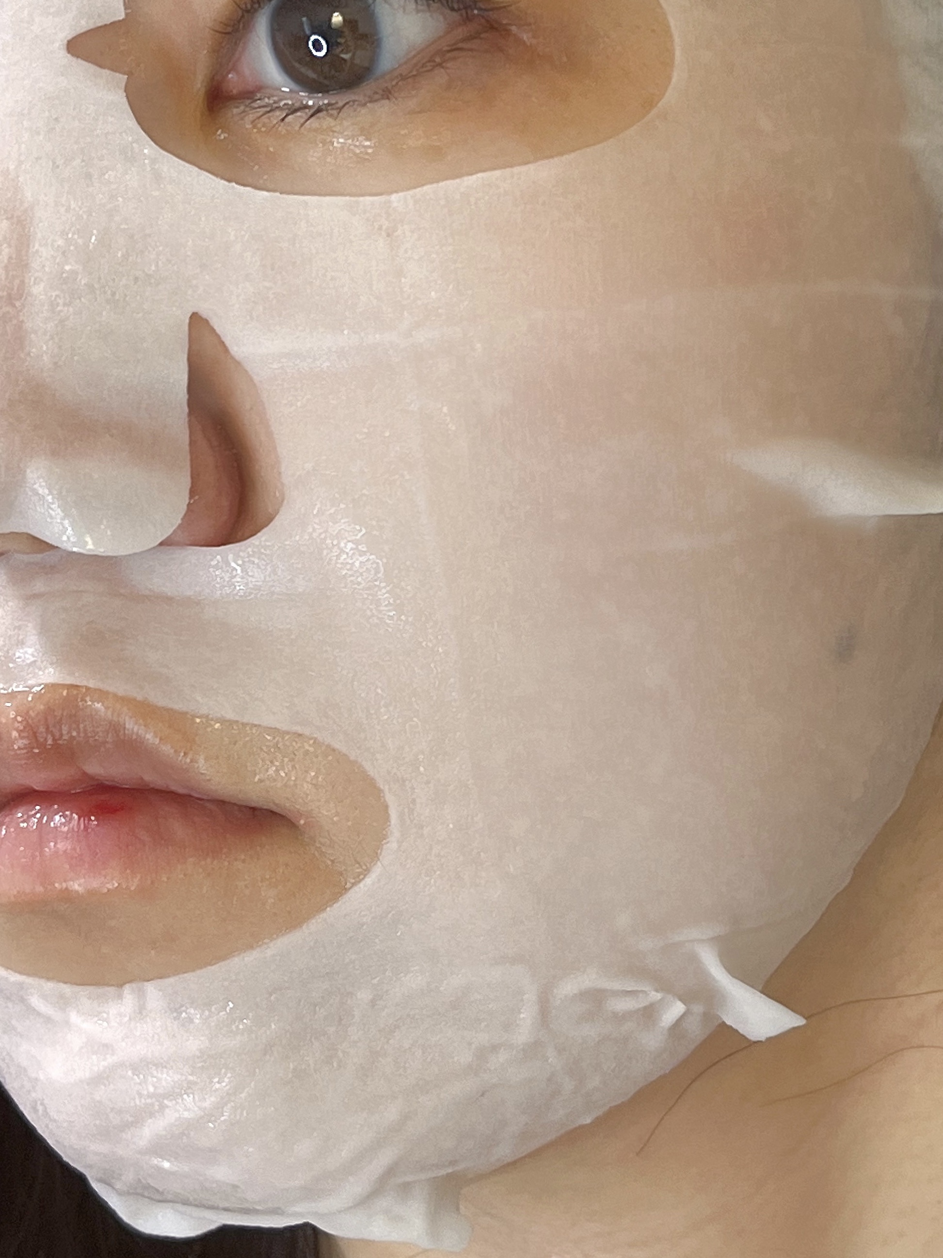 パンテトイン ディープ モイスチャー マスク/manyo/シートマスク・パックを使ったクチコミ（2枚目）