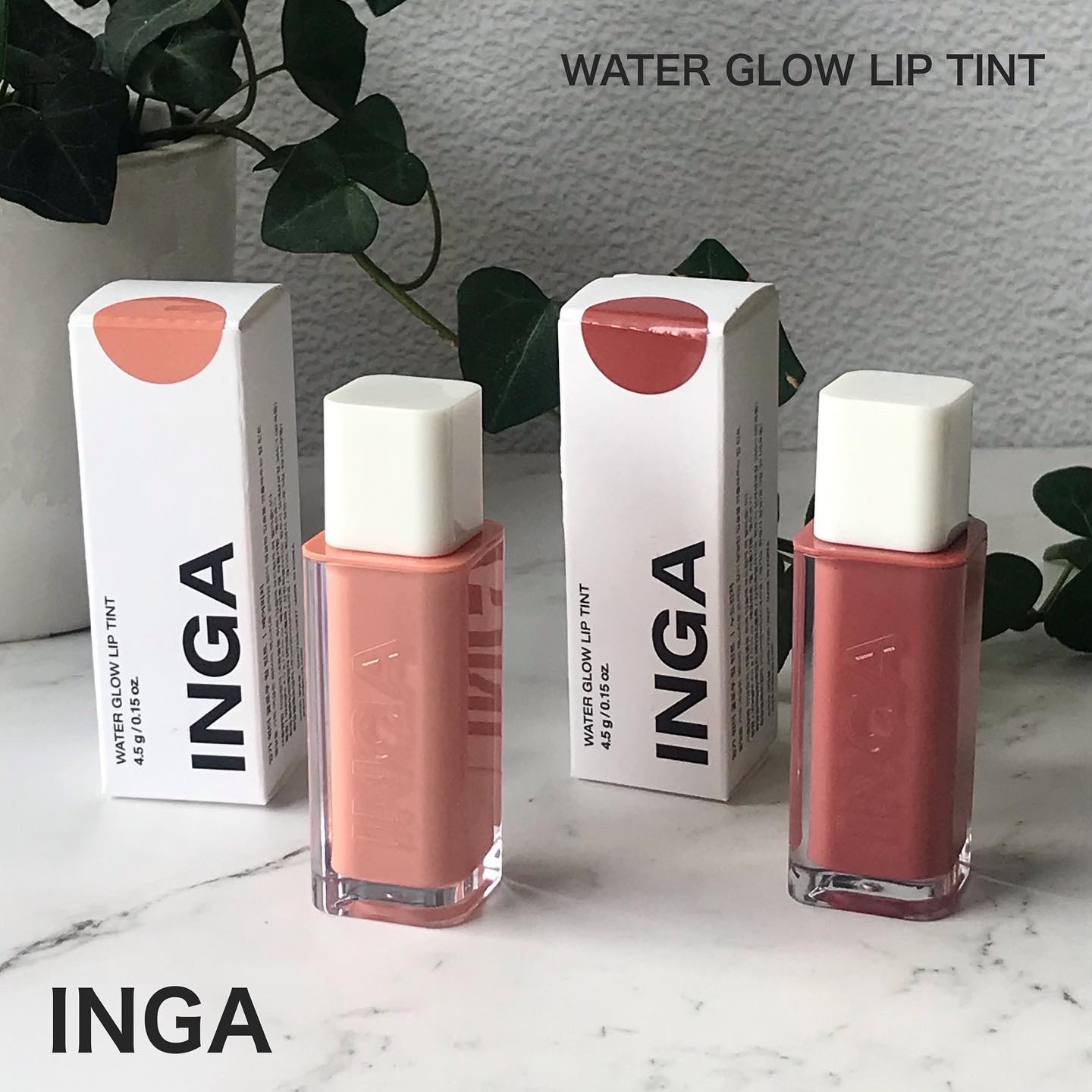 ウォーターグローリップティント/INGA/リップティントを使ったクチコミ（1枚目）