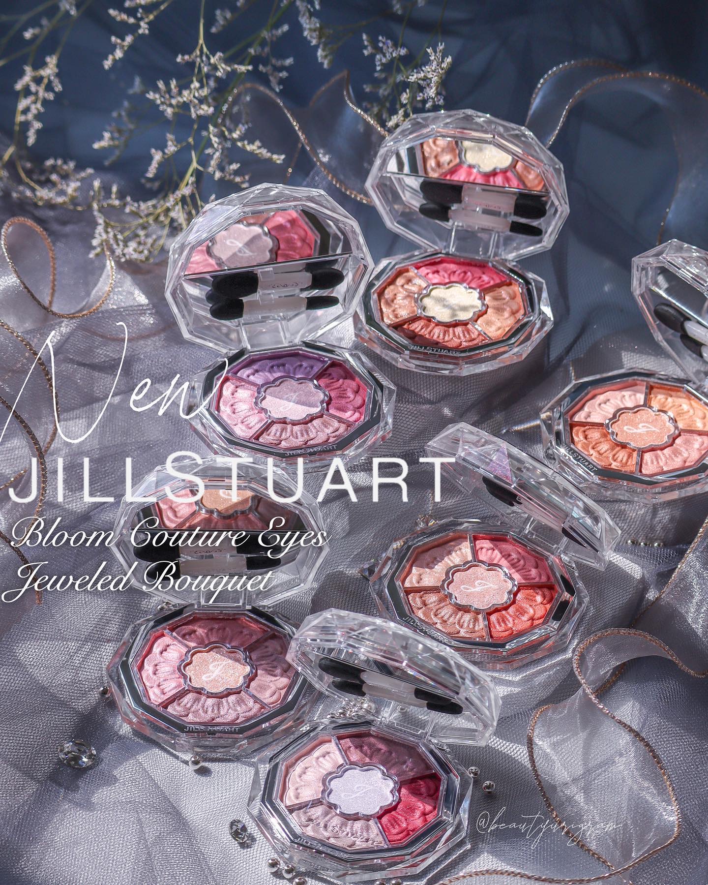 ジルスチュアート ブルームクチュール アイズ　ジュエルドブーケ/JILL STUART/アイシャドウパレットを使ったクチコミ（1枚目）