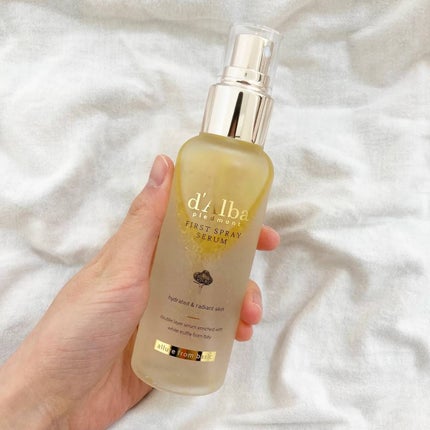ダルバ ホワイトトリュフファーストスプレーセラム/ダルバ/ミスト状化粧水を使ったクチコミ(2枚目)