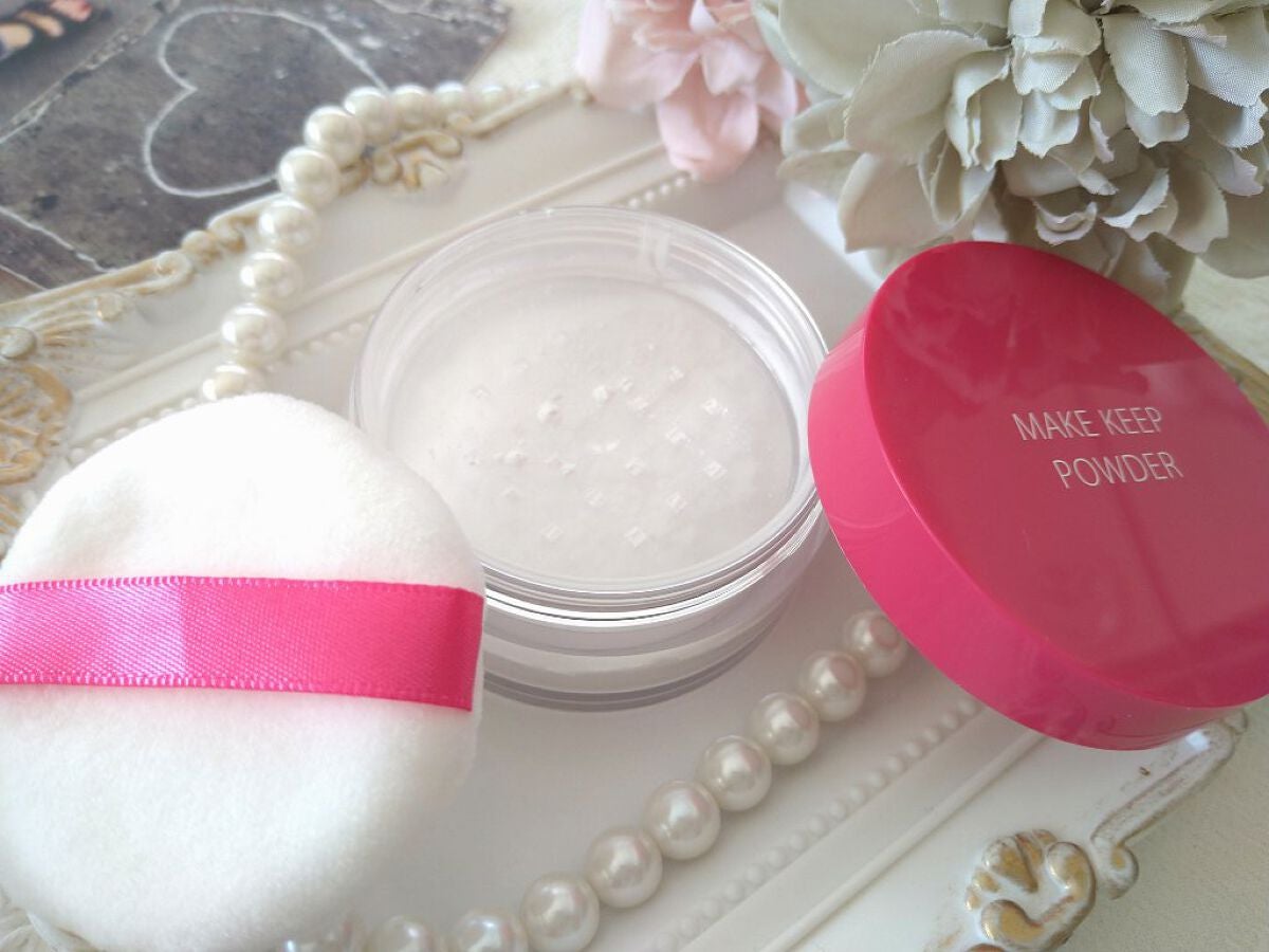 メイク キープ パウダー/コーセーコスメニエンス/ルースパウダーを使ったクチコミ(4枚目)