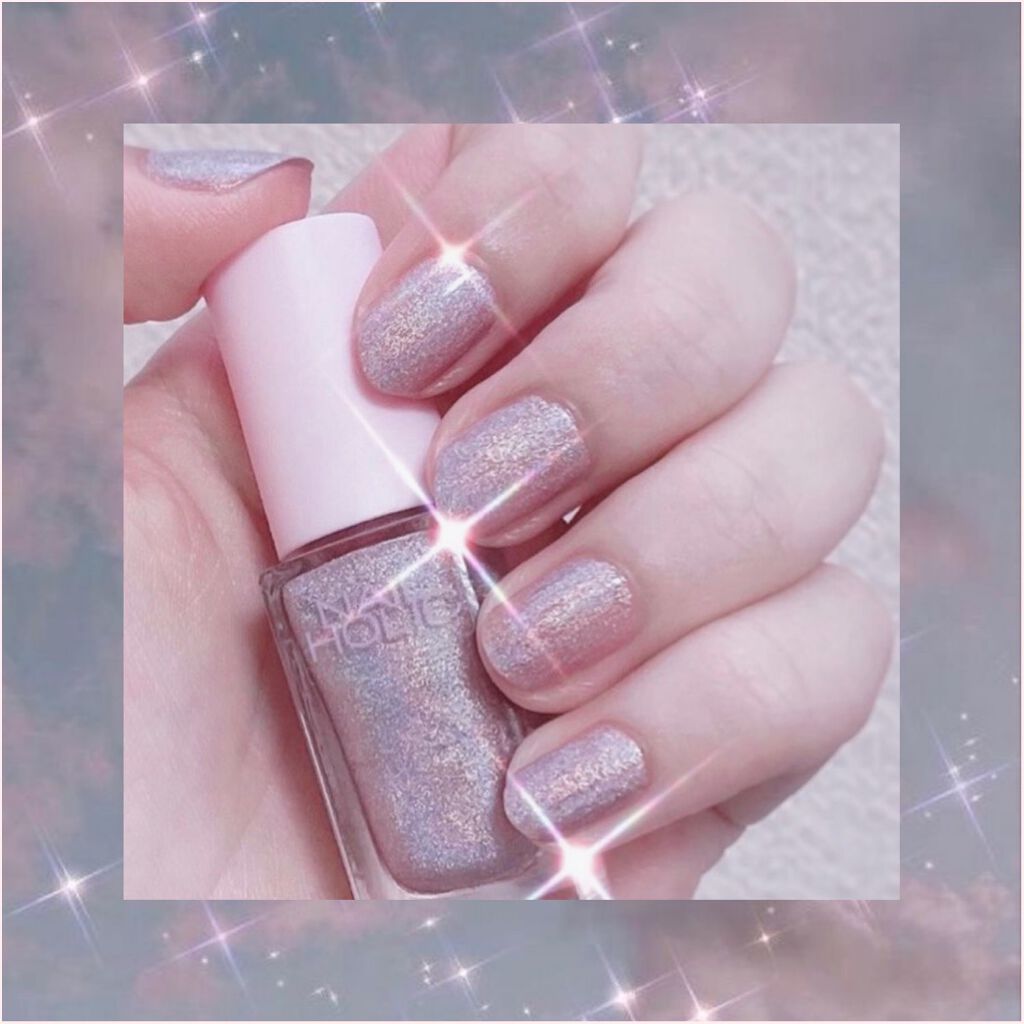 ネイルホリック リミテッドカラー Popping Sugar/ネイルホリック/マニキュアを使ったクチコミ（1枚目）