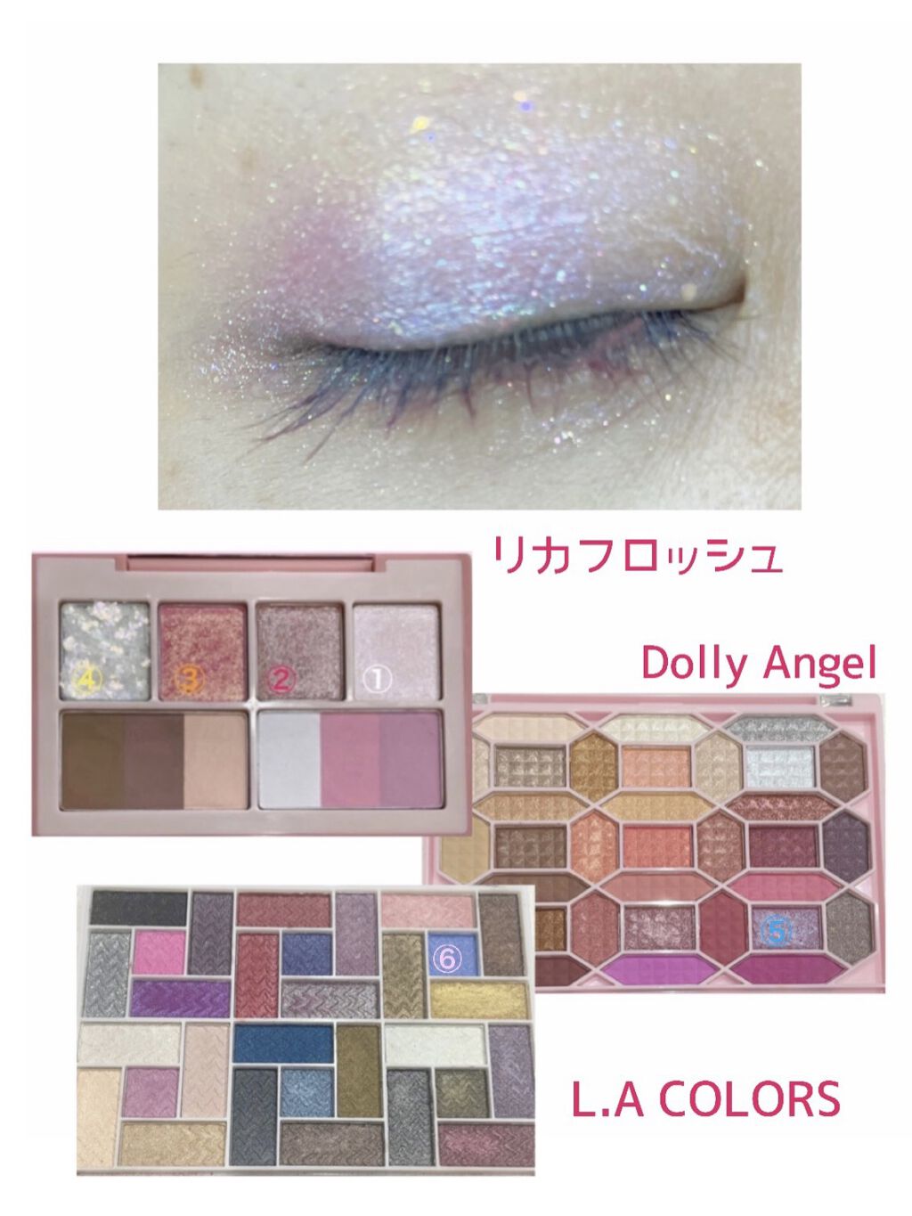 ラグトーマス・キット/RICAFROSH/アイシャドウパレットを使ったクチコミ（2枚目）