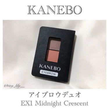 アイブロウデュオ EX1 Midnight Crescent /KANEBO/パウダーアイブロウを使ったクチコミ（2枚目）