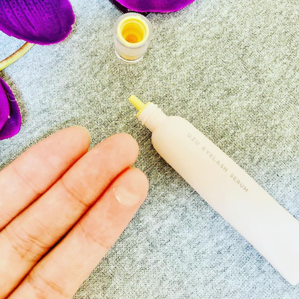 まつげ美容液(まつげ・目もと美容液)/UZU BY FLOWFUSHI/まつげ美容液を使ったクチコミ(2枚目)