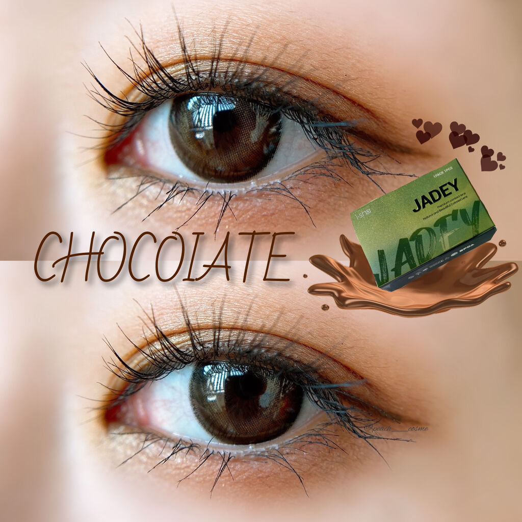 i-SHA JADEY /蜜のレンズ/カラーコンタクトレンズを使ったクチコミ（1枚目）