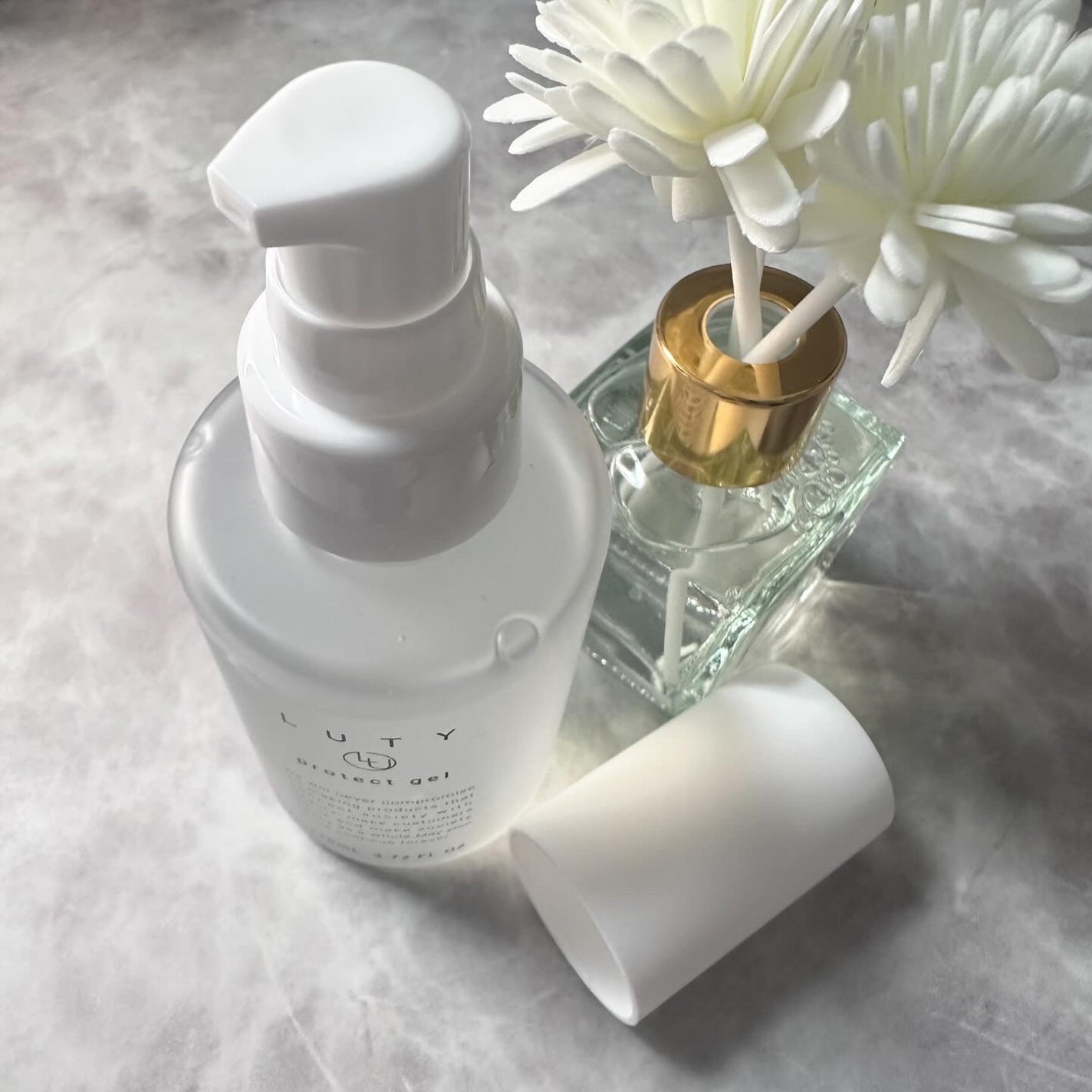 ルーティー プロテクトジェル/LUTY/アウトバストリートメントを使ったクチコミ(2枚目)