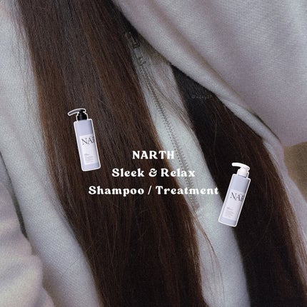 スリーク&リラックスシャンプー/トリートメント/NARTH/市販シャンプーを使ったクチコミ(1枚目)