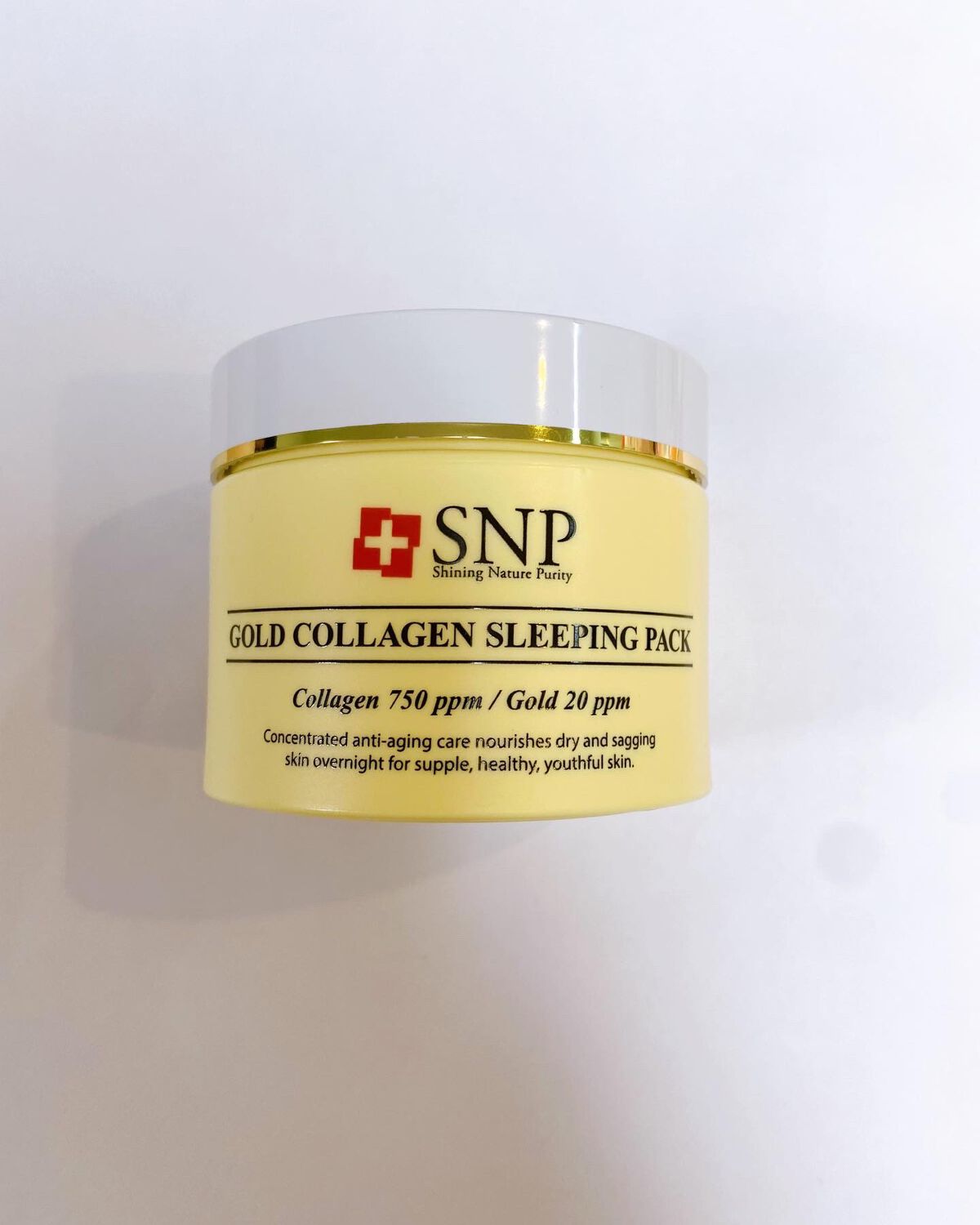 SNP ゴールド コラーゲン スリーピング パック/SNP/シートマスク・パックを使ったクチコミ(2枚目)