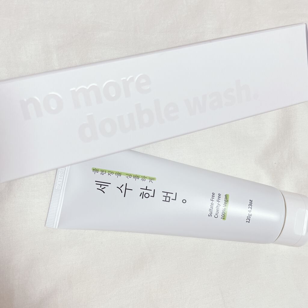 洗顔一回フォームクレンザー/simply works/洗顔フォームを使ったクチコミ（3枚目）