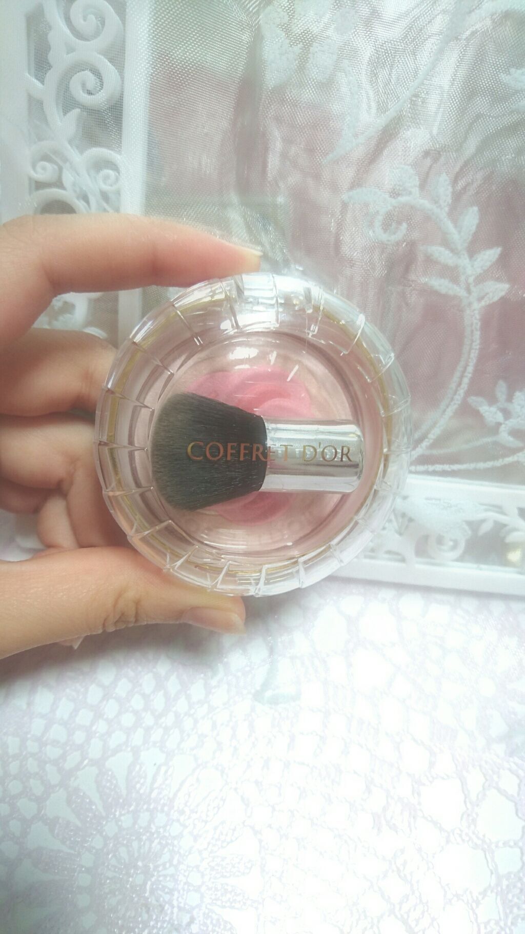 スマイルアップチークスN/コフレドール/パウダーチークを使ったクチコミ(1枚目)