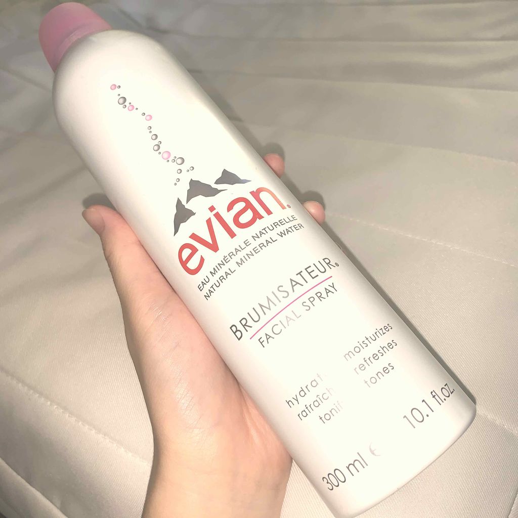 フェイシャルスプレー/エビアン/ミスト状化粧水を使ったクチコミ（1枚目）