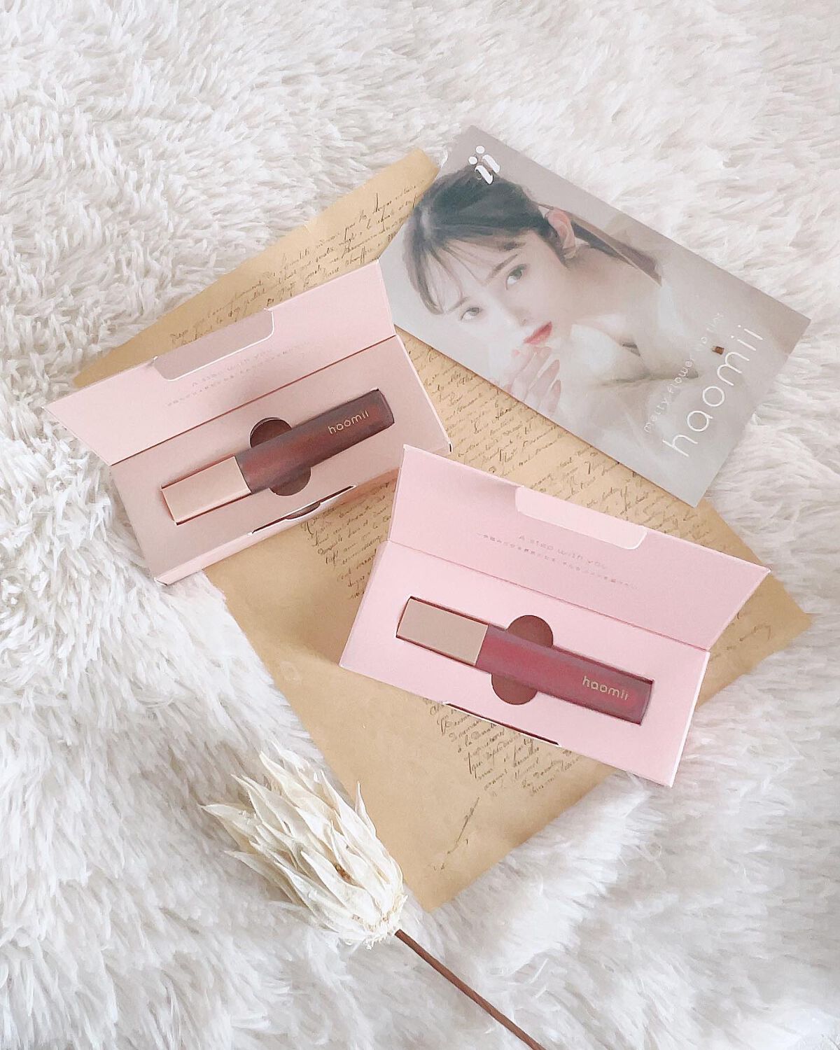 Melty flower lip tint/haomii/口紅を使ったクチコミ（3枚目）