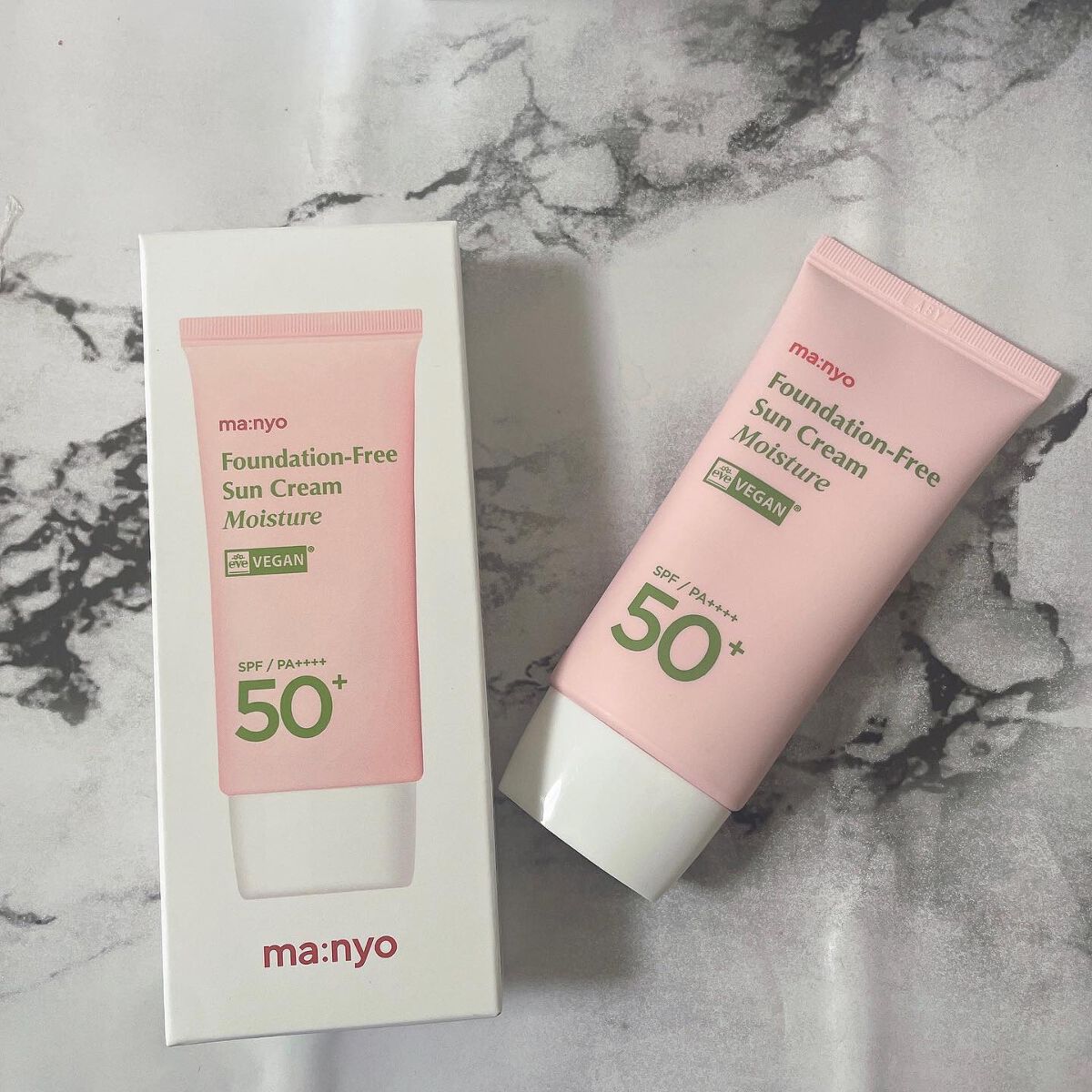 ファンデフリー サンクリーム モイスチャー/manyo/日焼け止めクリームを使ったクチコミ(1枚目)