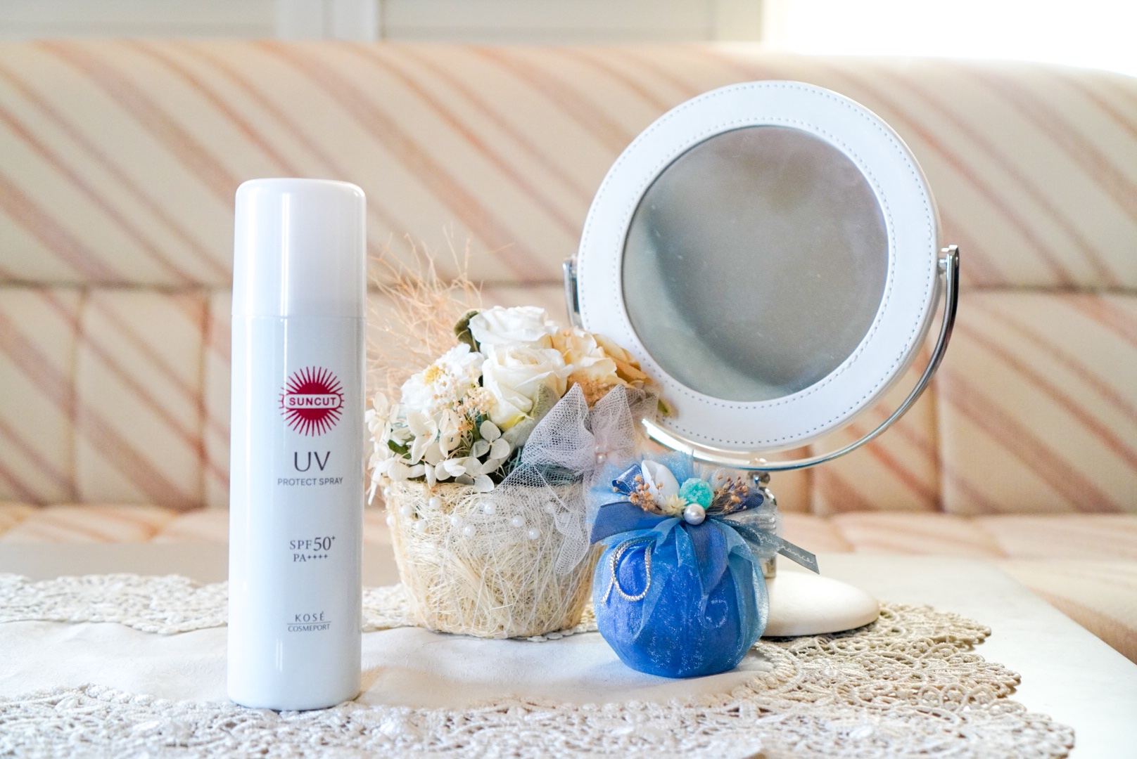 軽い使用感が大好きな、スプレータイプの日やけどめ✨

============================
サンカット®　プロテクトUV　スプレー
1本　90g
============================

✔︎密着感 
