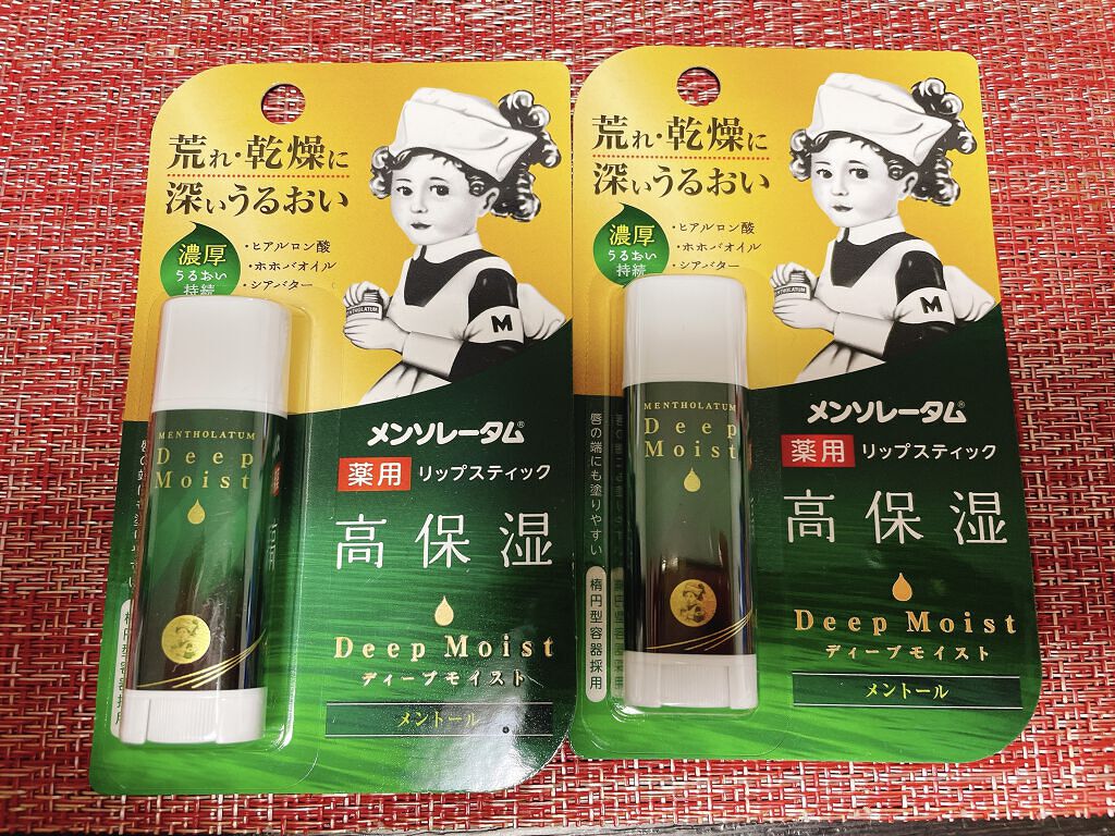 メンソレータム ディープモイスト メントール 医薬部外品】ロート製薬 メンソレータム ディープモイスト メントール 4.5g