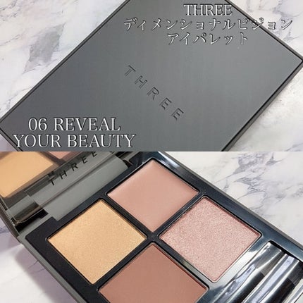 ディメンショナルビジョンアイパレット/THREE/アイシャドウパレットを使ったクチコミ(1枚目)