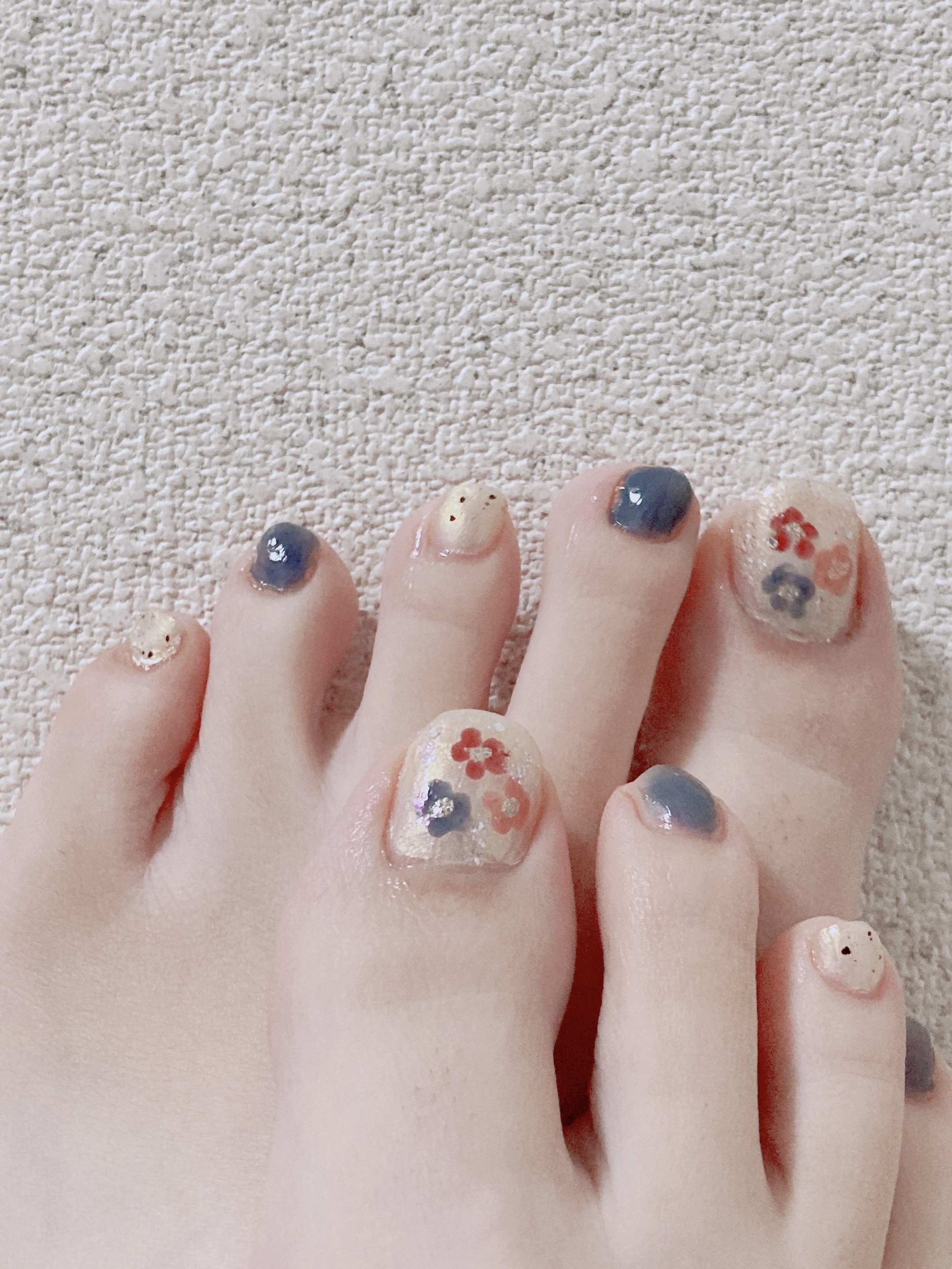 ネイルポリッシュ 18 ヴィンテージデニム＜限定色＞/sopo/マニキュアを使ったクチコミ（3枚目）