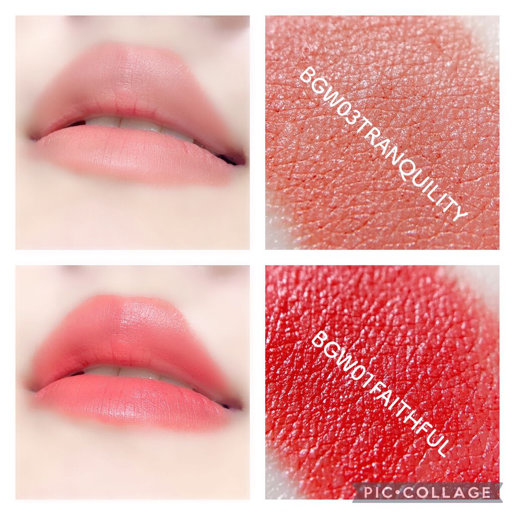 スマッジセミマットリップスティック/NAMING./口紅を使ったクチコミ(5枚目)